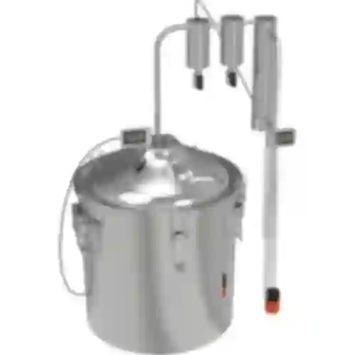 Klassieke Convex Distilleerder 30 L - 2 opvangbakken