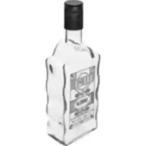 Kloosterfles 0,5 L, met dop en opdruk Bimber