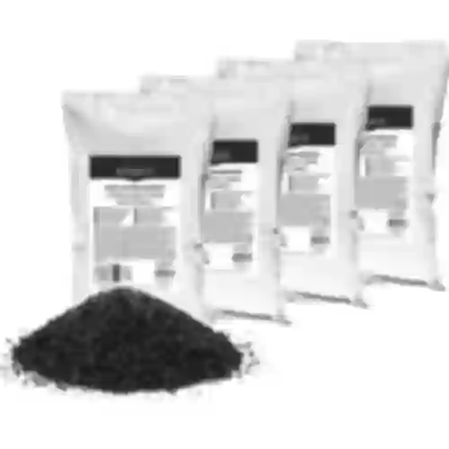 Kokos actieve kool 1 kg x 4 - set