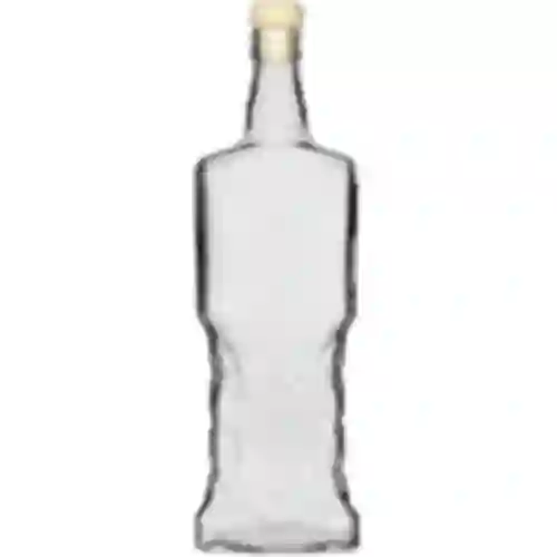 Kredensfles 700ml met kurk