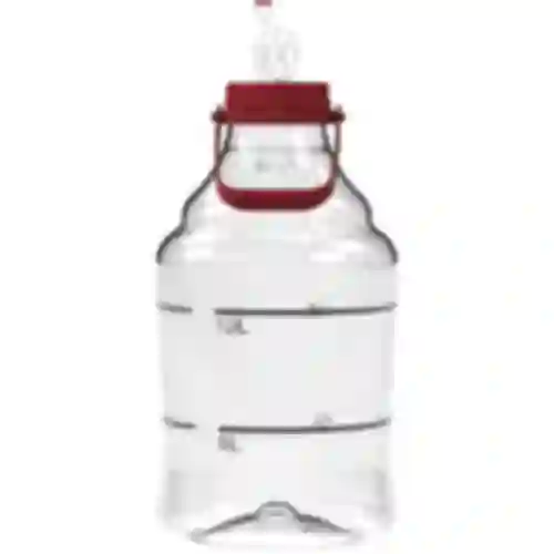 Lichte, onbreekbare wijnballon met handvat, 15 L