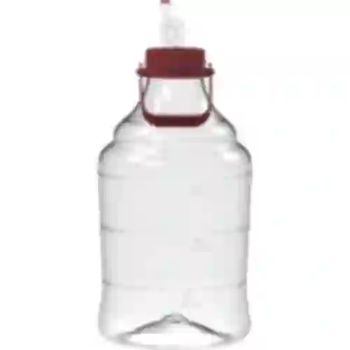 Lichte, onbreekbare wijnballon met handvat, 20 L
