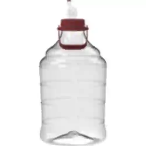 Lichte, onbreekbare wijnballon met handvat, 25 L
