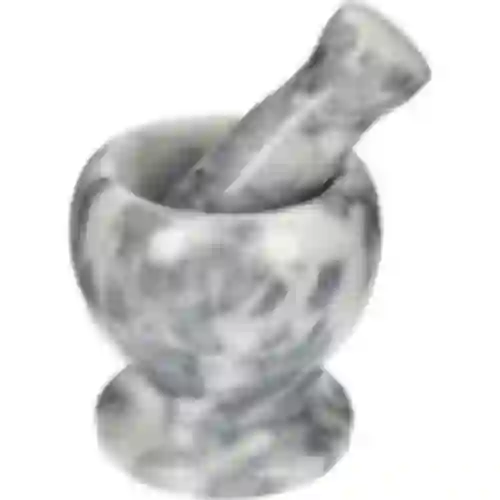 Marmeren keuken vijzel, grijs, ø 10,5 cm