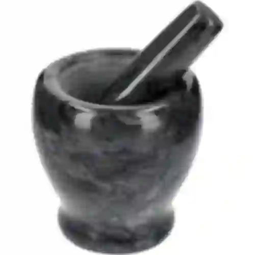 Marmeren keuken vijzel, zwart, ø 10,5 cm
