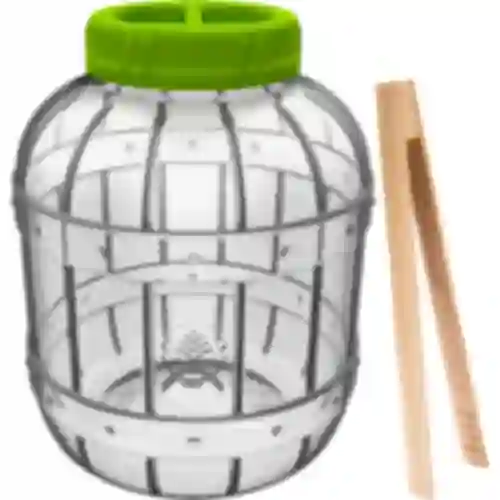 Onbreekbare, multifunctionele pot voor inmaken + tang, 5L