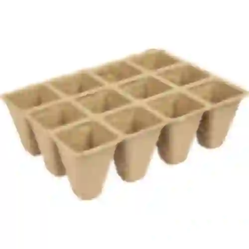 Papieren potten 4 x 4 x 4,5, set van 5 stuks