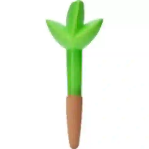 Plantengieter – groen blad met keramische voet, 120 ml