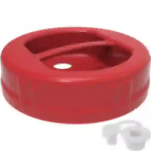 Plastic dop fi 100 twist-off met gat en kurk