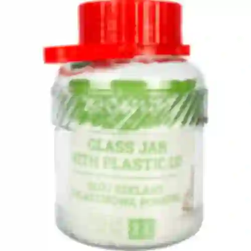 Pot 2L met plastic deksel