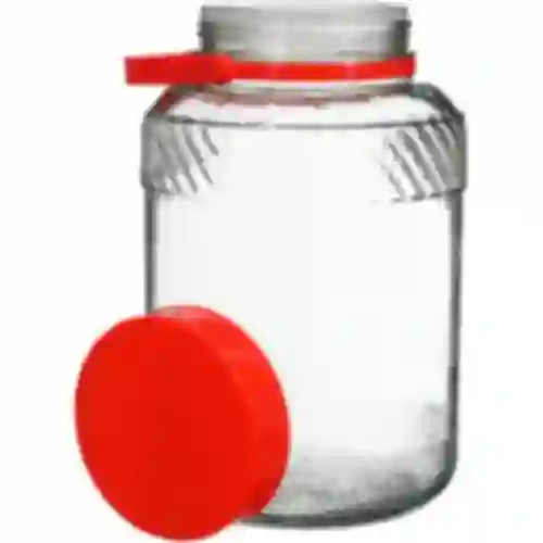 Pot 3 L met plastic deksel