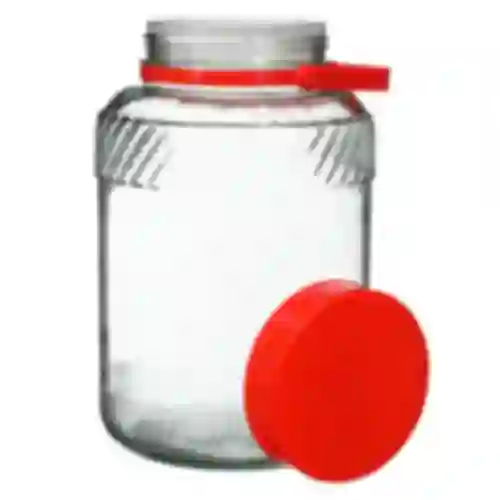 Pot 5 L met plastic deksel