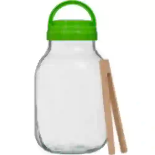 Pot TO 4 L met plastic deksel + tang fi 100