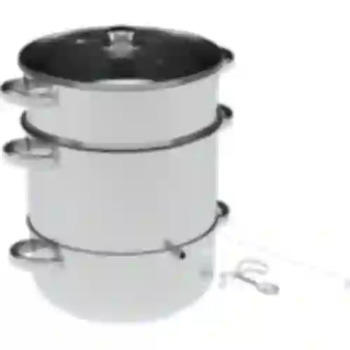Roestvrijstalen sapextractor 8 L