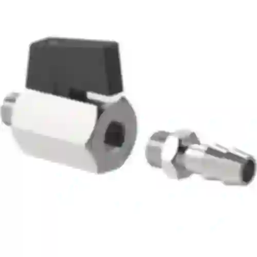 Set kogelklep + nippel