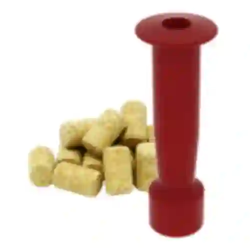 Set: kurkapparaat + 10 stuks kurken