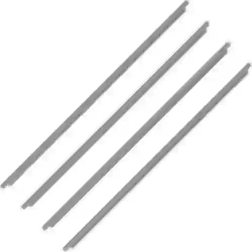 Stalen balken voor elektrische rookoven dragON 330275, 4 stuks.