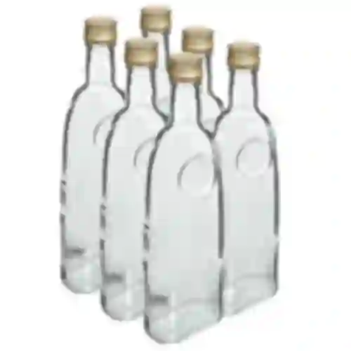 Staromiejska fles 500ml met dop, 6 stuks