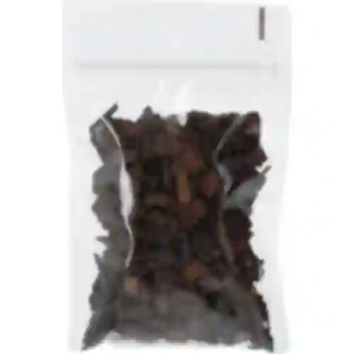 Sterk geroosterde eiken vlokken voor de aromatisering van alcoholen (whisky, bourbon, brandy, cognac, bier), 50 g