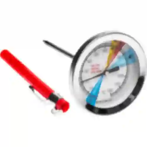 Thermometer voor hamkoker 0,8 kg (0°C tot +120°C) 9,0cm