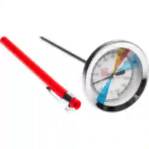 Thermometer voor hamkoker 1,5kg en 3kg (0°C tot +120°C) 12,5cm
