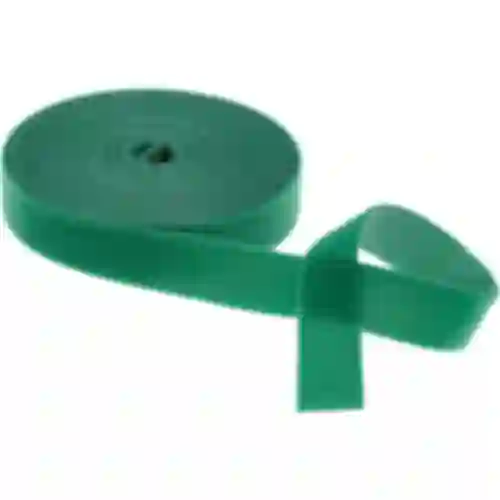 Tuinband met klittenband, groen, 15 mm x 5 m