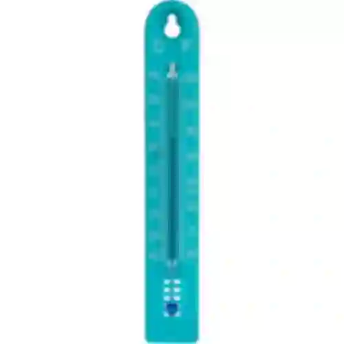 Universele thermometer (-30 tot +50°C), 17 cm, blauw