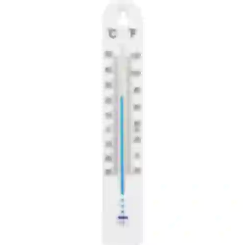 Universele thermometer (-30 tot +50°C), 17 cm, wit