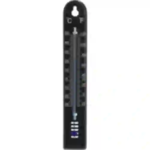 Universele thermometer (-30 tot +50°C), 17 cm, zwart