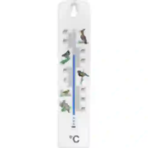 Universele thermometer met afbeelding - vogels (-30°C tot +50°C) 20cm