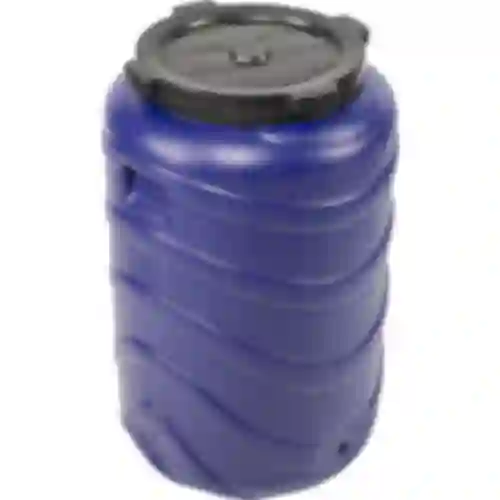 Vat voor augurken 130 L blauw