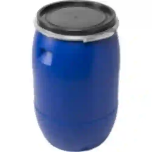 Vat voor kool 85 L, met drukring, blauw, Sterk