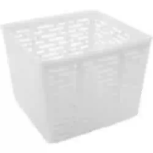 Vierkante kaasmakerijvorm 11 x 11 x 8,5 cm voor 500 g