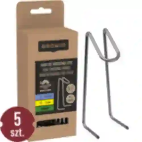 Vishaken voor roken - dubbel - 5 stuks