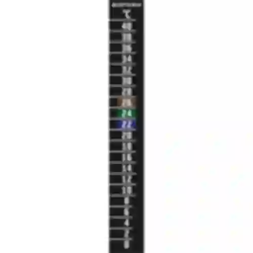 Vloeibaar-kristalthermometer (0°C tot +40°C) 15cm