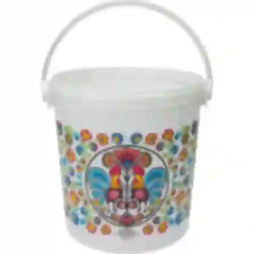Voedselemmer GWIOZDA - met deksel, 10 L
