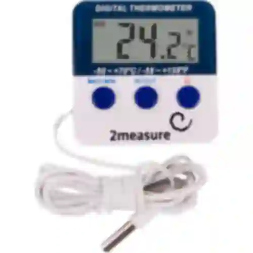 Weerstation – elektronisch, sonde, wit