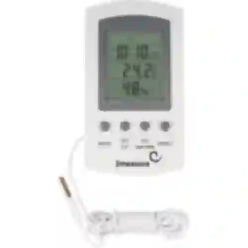 Weerstation – elektronisch, sonde, wit