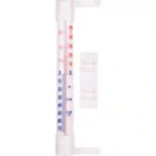 Witte buitenthermometer (-60°C tot +50°C) 23cm