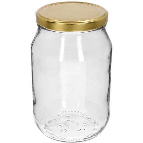 TO-inmaakpot 1,7 L met goudkleurig deksel Ø 100/6, 1 stuk