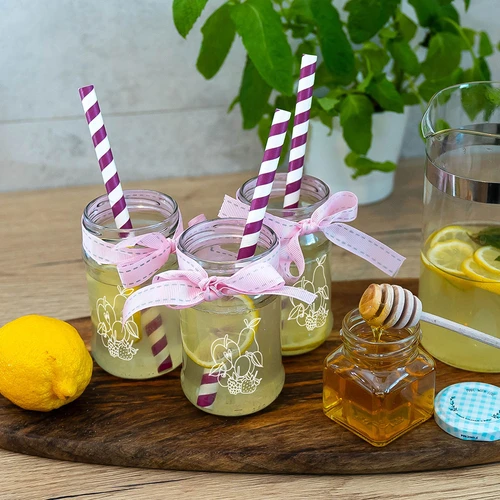 TO pot 300ml met opdruk - mix van fruit en deksel fi66/4 - 6 stuks - 7 ['potten met opdruk', ' decoratieve potten', ' potten met deksels', ' potten voor conserven', ' elegante potten', ' potten voor jam', ' pot met opdruk', ' pot met afbeelding', ' potten voor conserven', ' potten voor voorraadkast', ' TO pot', ' twist-off pot']