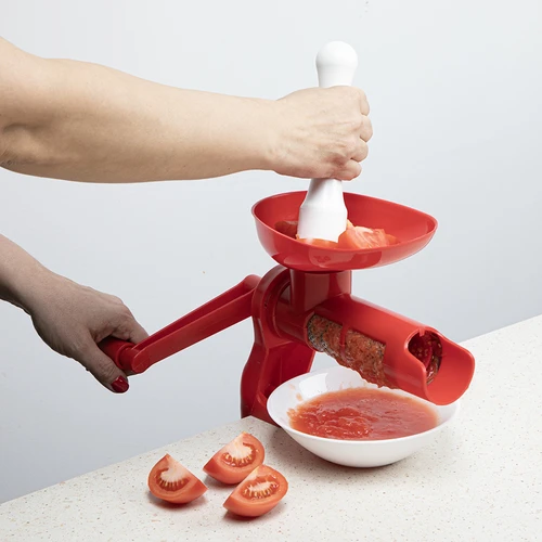 Tomatenzeef - 8 ['zeef', ' tomatenzeef', ' handzeef', ' voor zacht fruit', ' voor kindermoes', ' voor puree', ' tomatenpuree']