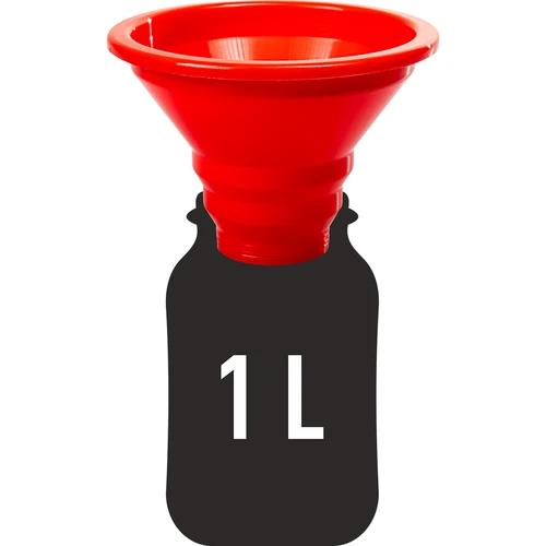 Trechter voor potten 150/55 mm - 3 ['trechter voor pot', ' trechter voor het vullen van potten', ' trechter voor conserven', ' brede trechter voor potten', ' accessoires voor zelfgemaakte conserven', ' keukengadget']