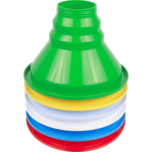 Trechter voor potten 150/55 mm - 4 ['trechter voor pot', ' trechter voor het vullen van potten', ' trechter voor conserven', ' brede trechter voor potten', ' accessoires voor zelfgemaakte conserven', ' keukengadget']