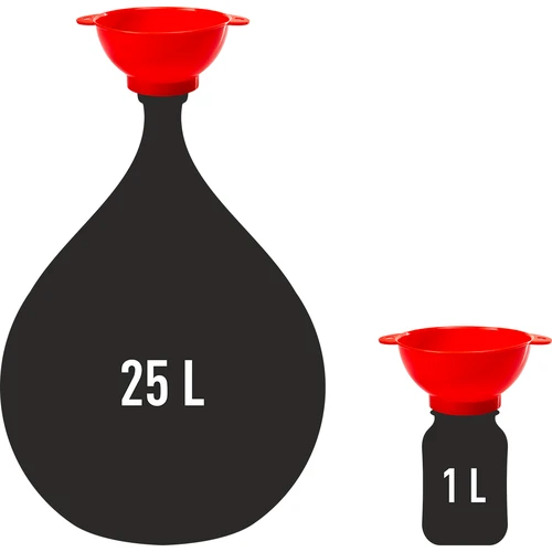 Trechter voor potten/ballonnen 160/40mm - 2 ['trechter voor pot', ' trechter voor ballonnen', ' trechter voor het vullen van potten', ' trechter voor conserven', ' brede trechter voor potten', ' accessoires voor zelfgemaakte conserven', ' keukengadget']