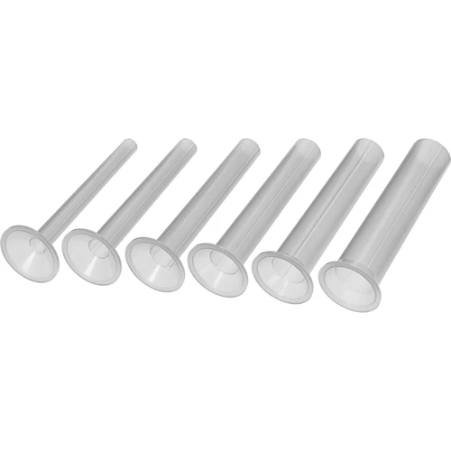 Trechters voor verticale vulmachines - 2 ['trechters voor vulmachine browin', ' reserve trechters', ' trechters voor 5 kg vulmachine', ' trechters voor verticale vulmachine', ' worstvulmachine', ' worstmachine', ' worstmaker', ' worstmaker set', ' worstvuller', ' slagersvuller', ' verticale vuller']