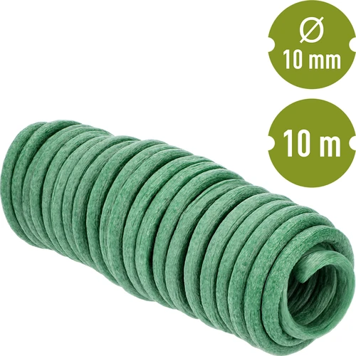 Tuindraad bekleed met schuim, groen, 10 m, fi 10mm - 2 ['tuindraad', ' groene draad', ' tuindraad met schuim', ' flexibele tuindraad', ' draad met omhulsel', ' draad voor planten', ' tuindraad bekleed met schuim', ' groene draad voor planten', ' bevestigingsdraad', ' spandraad', ' trekdraad', ' beklede draad', ' draad voor delicate planten', ' draad voor planten die de schors beschermt', ' tuindraad 10 meter', ' specialistische draad voor planten', ' welke draad voor planten kiezen']