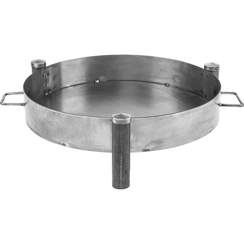 Tuinvuurplaats ø 60 cm gelast  - 1 ['vuurplaats in de tuin', ' ronde vuurplaats', ' kampvuur', ' onder de ketel', ' Poolse vuurplaats', ' vuurplaats van ruw staal', ' kampvuurplaats', ' gietijzeren ketel', ' grill', ' driepoot']