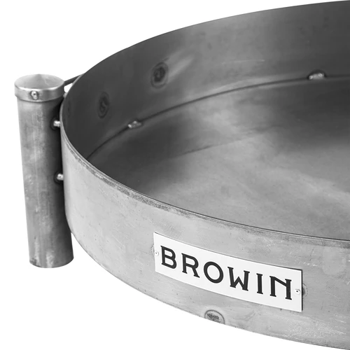 Tuinvuurplaats ø 60 cm gelast - 5 ['vuurplaats in de tuin', ' ronde vuurplaats', ' kampvuur', ' onder de ketel', ' Poolse vuurplaats', ' vuurplaats van ruw staal', ' kampvuurplaats', ' gietijzeren ketel', ' grill', ' driepoot']