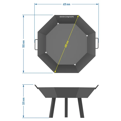 Tuinvuurplaats ø 60 cm - loft - 8 ['vuurplaats in de tuin', ' ronde vuurplaats', ' kampvuur', ' onder de ketel', ' Poolse vuurplaats', ' geschilderde vuurplaats', ' kampvuurplaats', ' gietijzeren ketel', ' grill', ' driepoot', ' hittebestendige vuurplaats', ' zwarte vuurplaats', ' moderne vuurplaats', ' design vuurplaats']